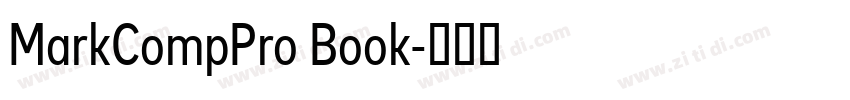 MarkCompPro Book字体转换 MarkCompPro Book字体转换